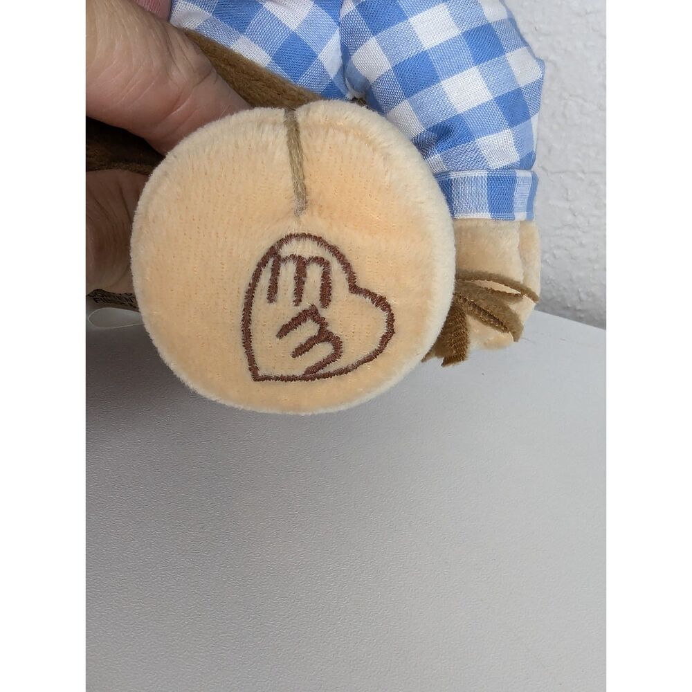 Vtg Enesco Mary's Moo Moos Plush Cow Stuffed Animal Western Rodeo Collectible - Picture 3 of 8
